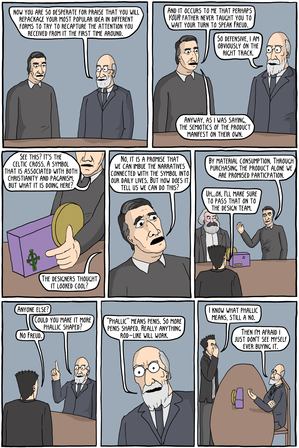 Sigmund Freud - Existential Comics