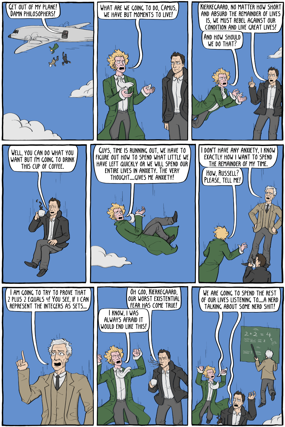 Philosophy in a Free Fall
