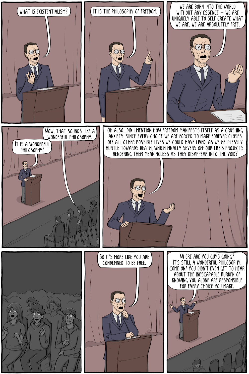 What is Existentialism? - Existential Comics