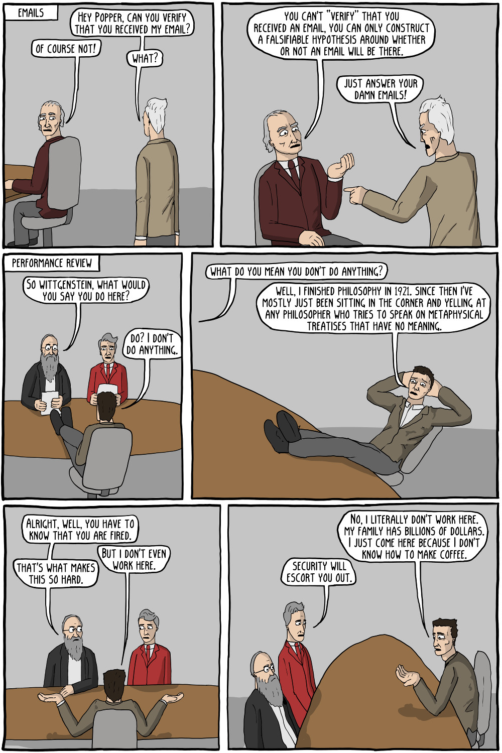 Analytic Office - Existential Comics
