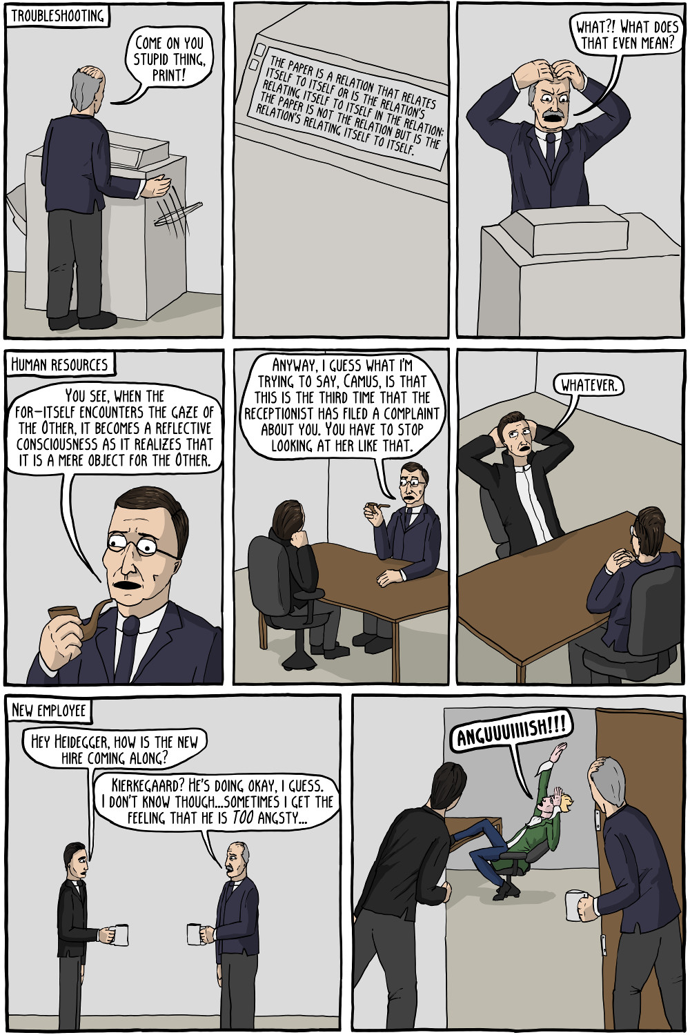 Existential Office - Existential Comics