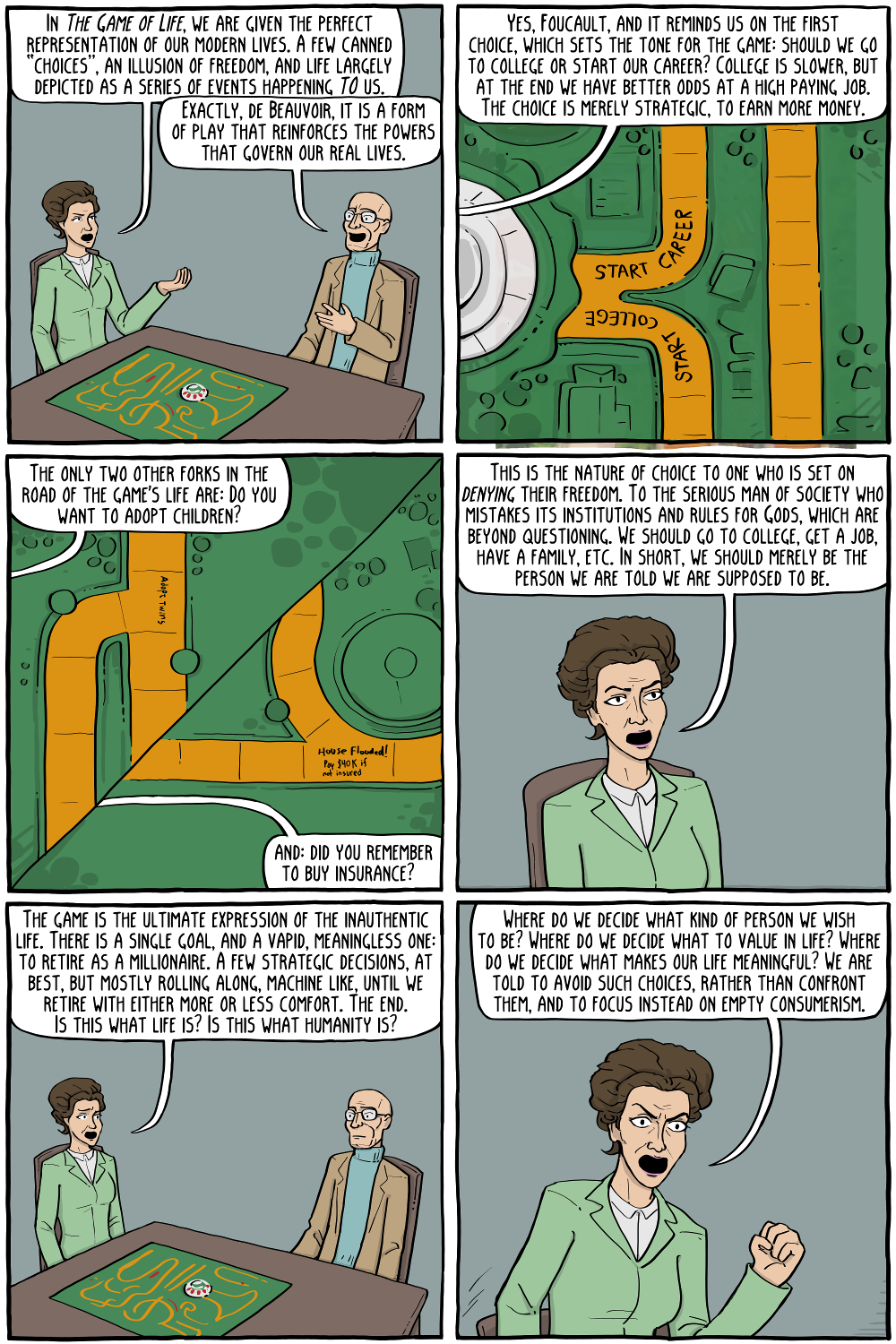 Simone Weil - Existential Comics