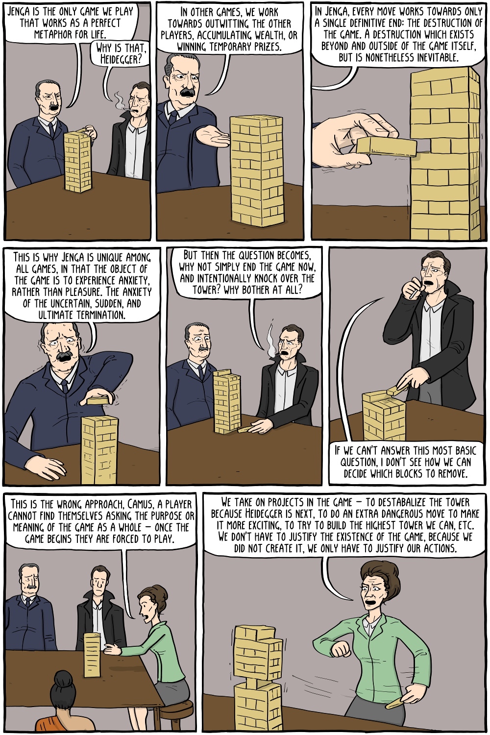 Simone Weil - Existential Comics