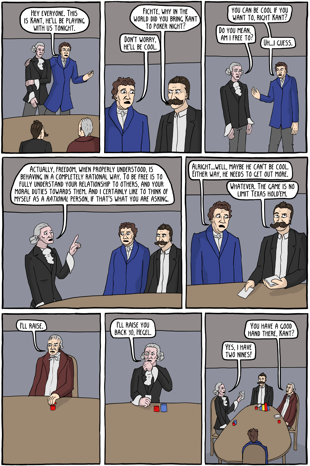 Immanuel Kant - Existential Comics