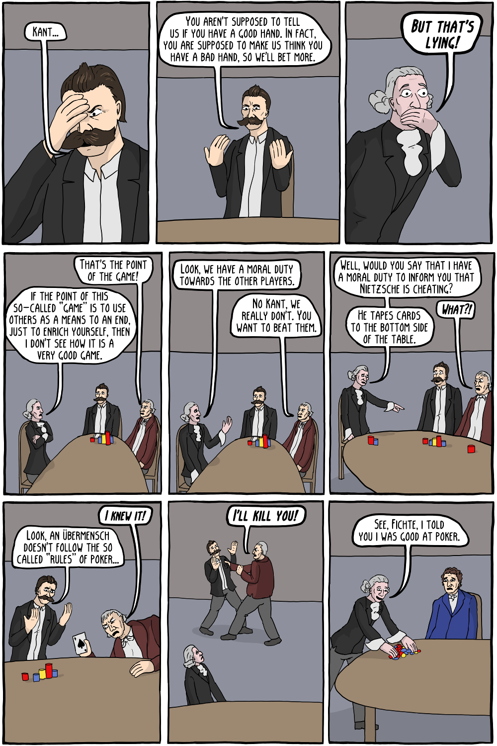 Immanuel Kant Existential Comics