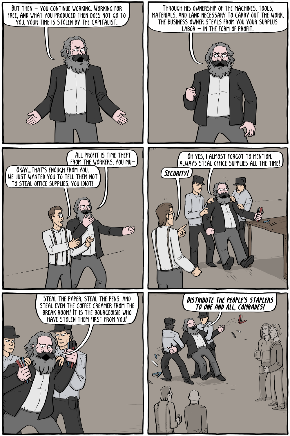 Business Ethics Comic